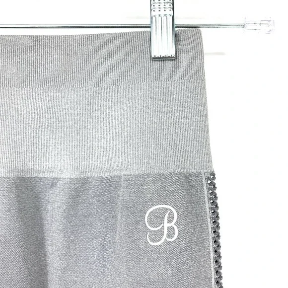 Bombshell Sportswear Women's Size XS Pro Seamless Leggings Gray - Picture 4 of 7